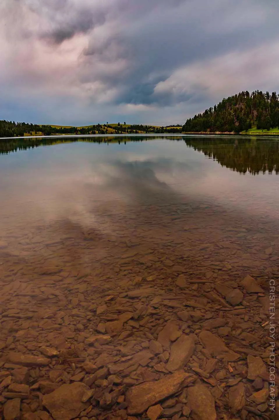 Deerfield Lake Custom Print