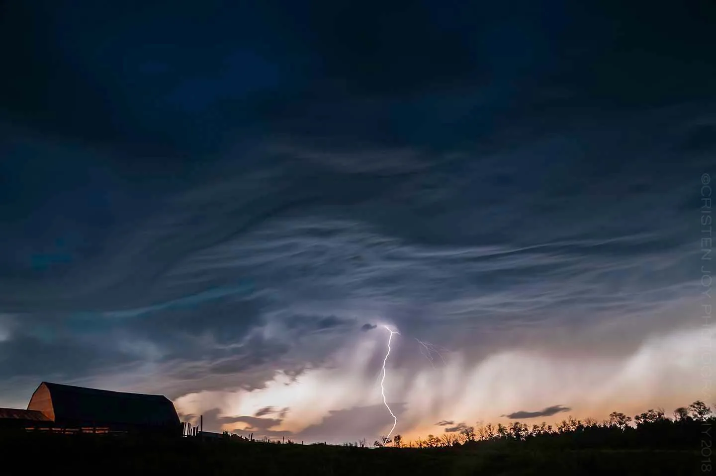 Lightning Barn Custom Print