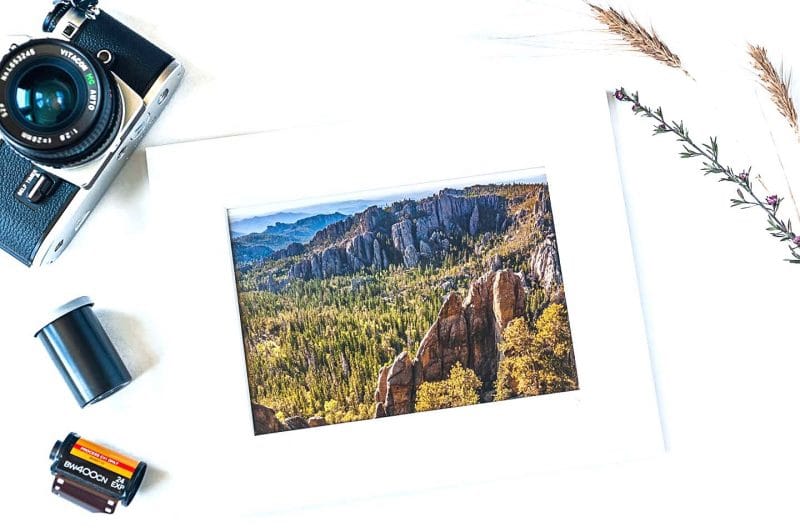 Black Hills 5x7 Matted Print