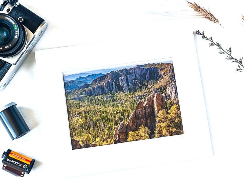 Black Hills 5×7 Matted Print