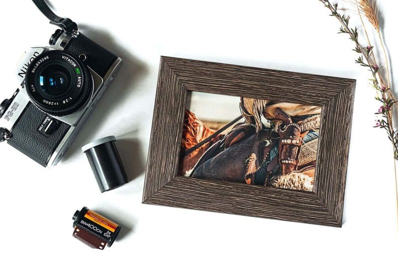 Buckaroo Framed Mini Canvas Print