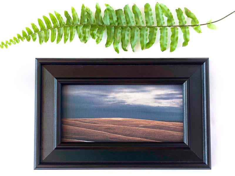 I See the Light Framed Mini Canvas Print
