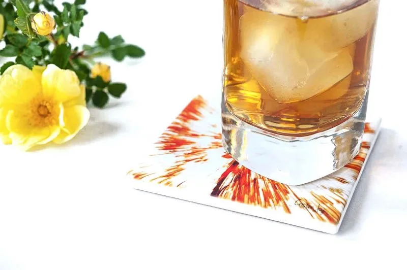 Abstract Leaves Coasters - Image 2