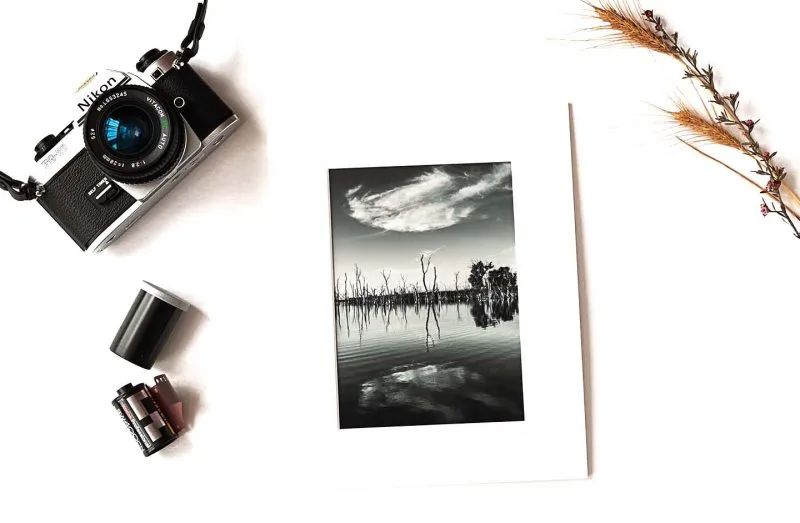 Mirror 5x7 Matted Print