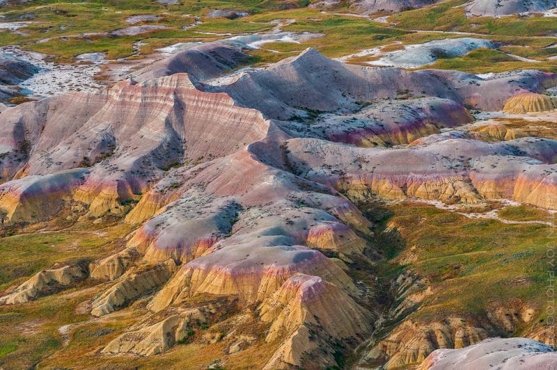 Badlands Color Palette Custom Print