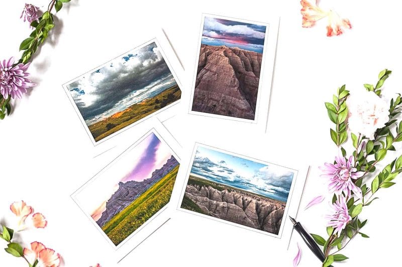 Badlands Notecard Collection