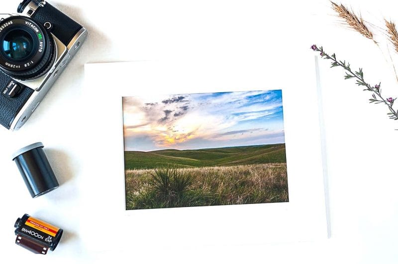 Fire in the Sky 5x7 Matted Print