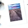 Mountainous Badlands 5x7 Matted Print