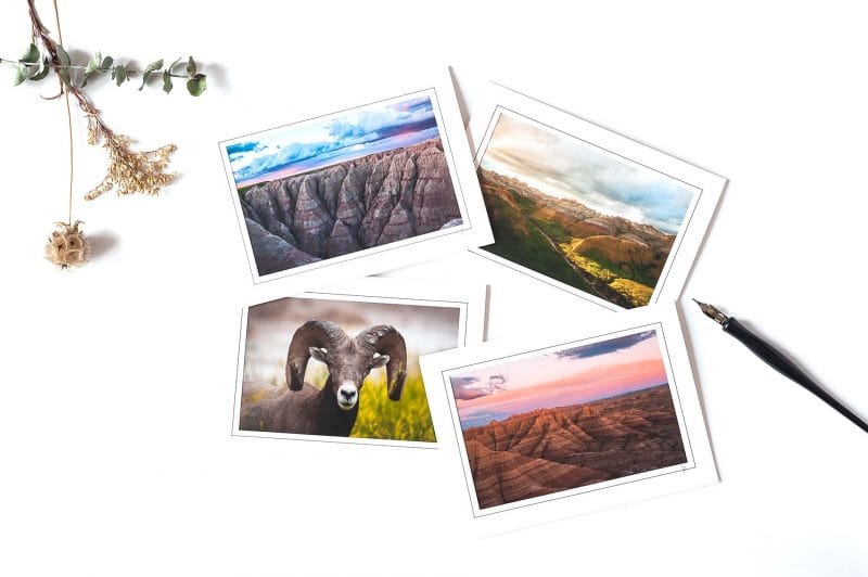 Badlands #2 Notecard Collection