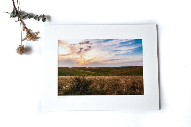 Fire in the Sky 8x12 Matted Print