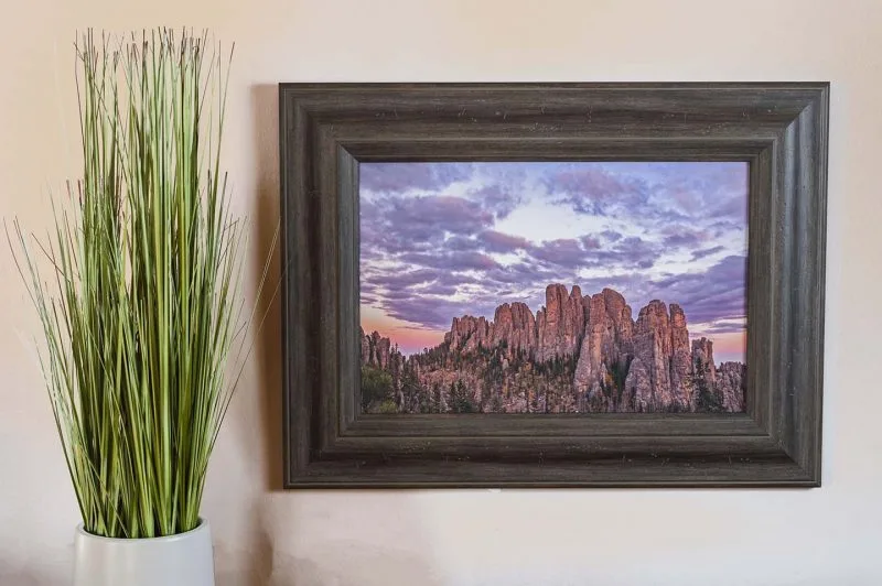 The Cathedral 10x15 Framed Giclee Canvas Print