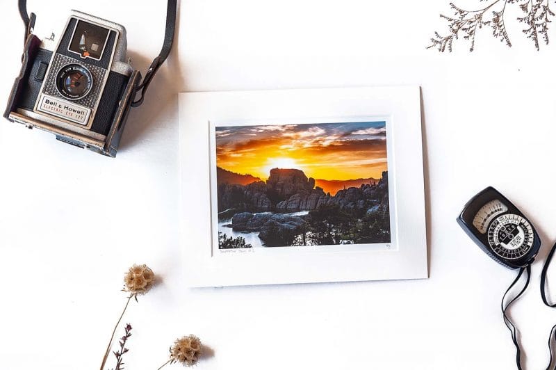 Summer Sky 5x7 Matted Print