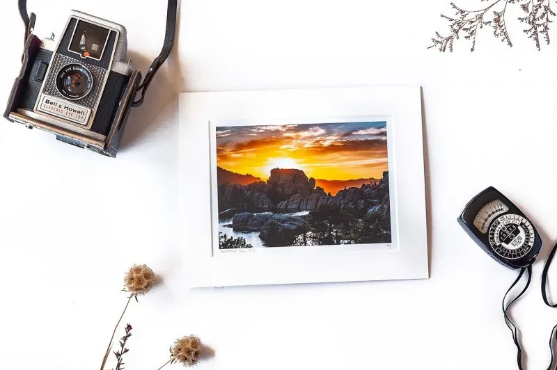 Summer Sky 5x7 Matted Print