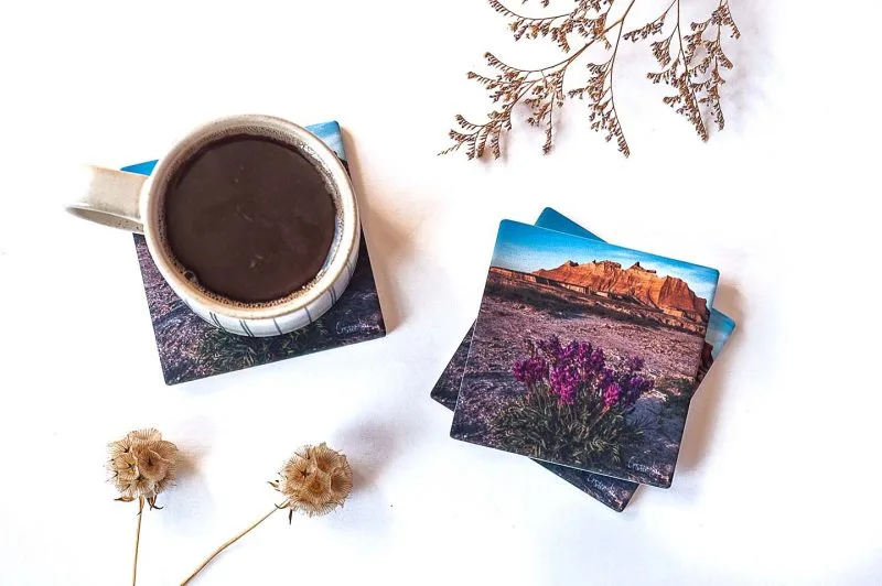 Vibrant Beauty Coaster