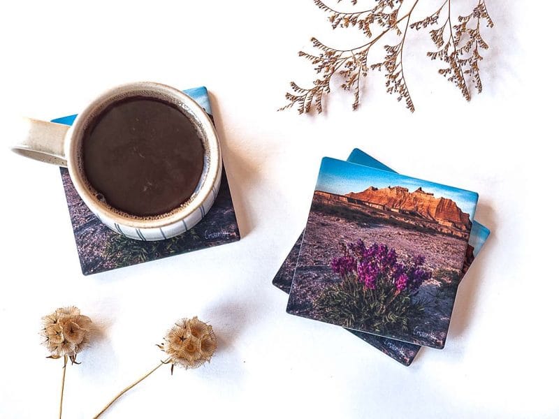 Vibrant Beauty Coaster