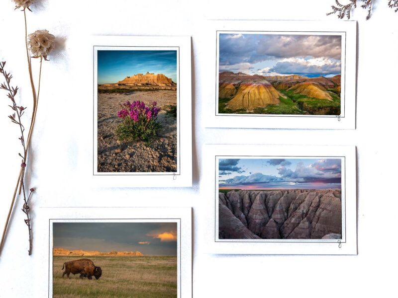 Badlands Notecard Collection