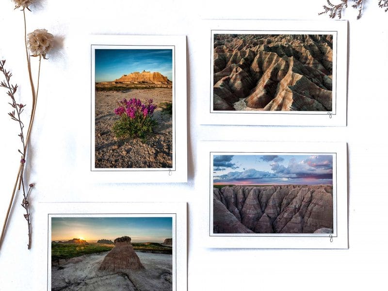 Badlands Notecard Collection