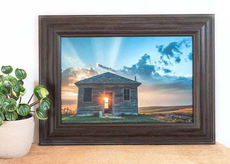 Grand Sunrise 12x18 Framed Giclee Canvas Print