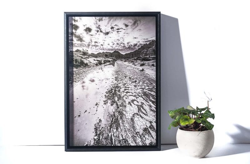Hopeful 12x18 Metal Float Framed Print