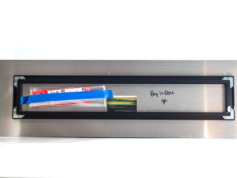 Day Is Done 9.25×30 Metal Print