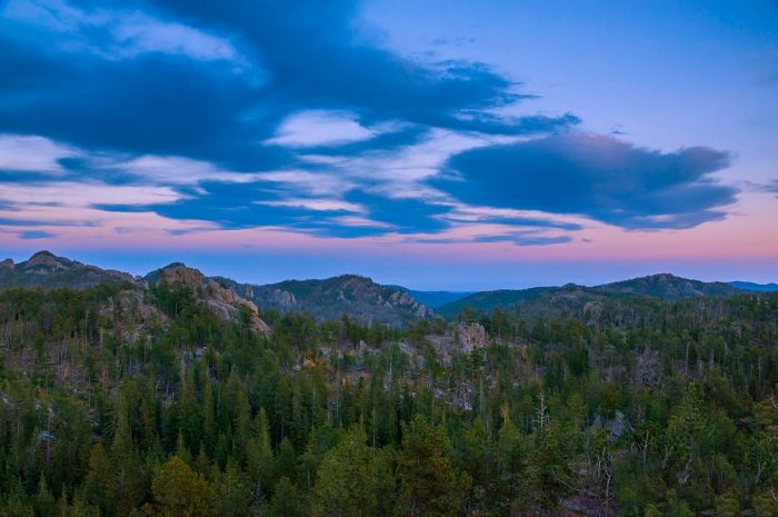 Light Over the Hills